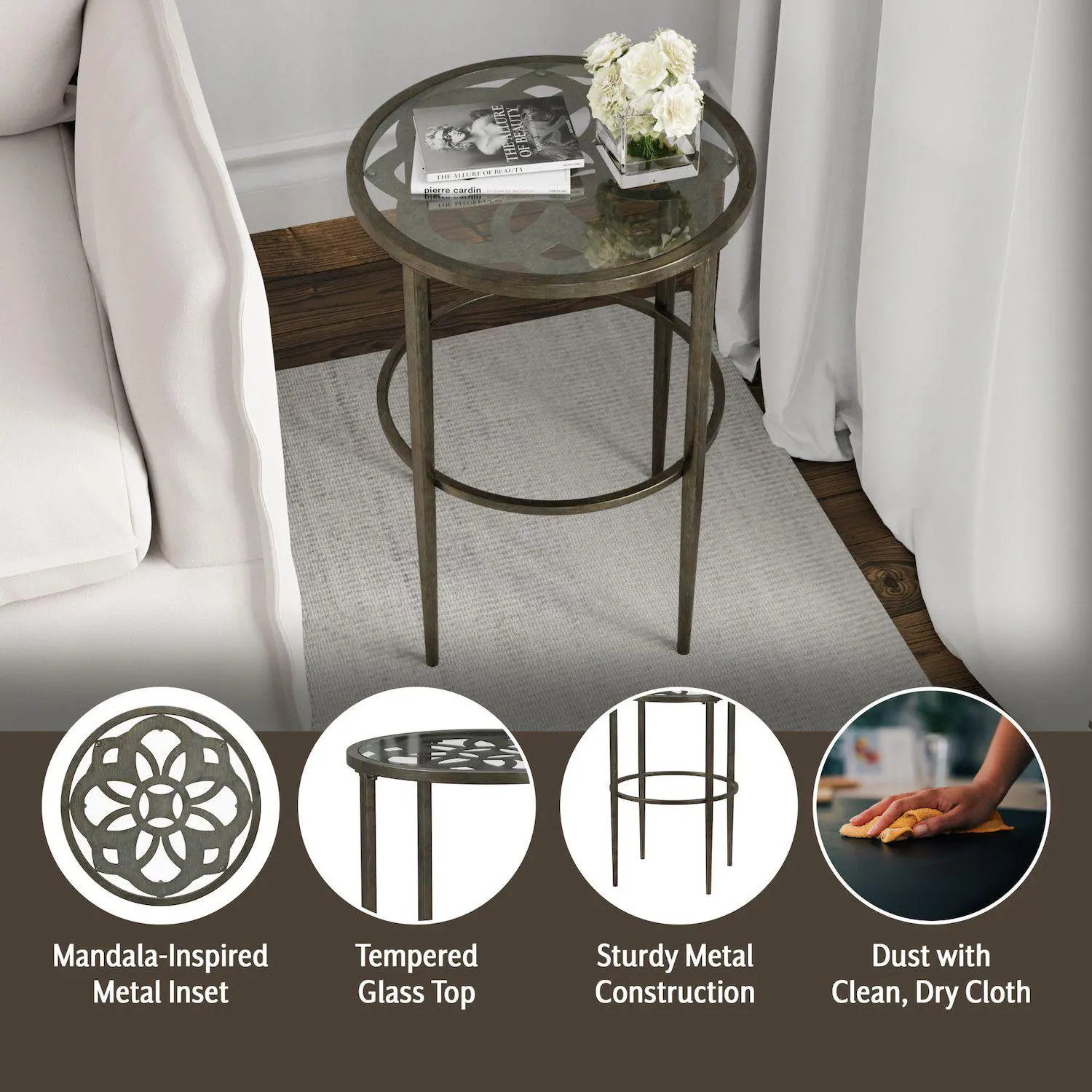 Hillsdale Furniture Marsala End Table 9 Hillsdale Furniture Marsala End Table - Image 9
