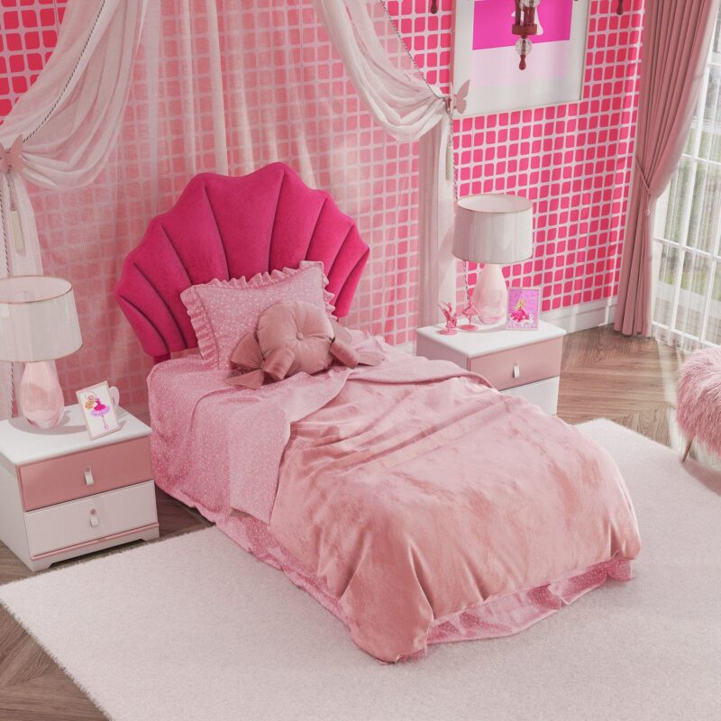 Hillsdale Furniture Elina Upholstered Headboard - Image 3