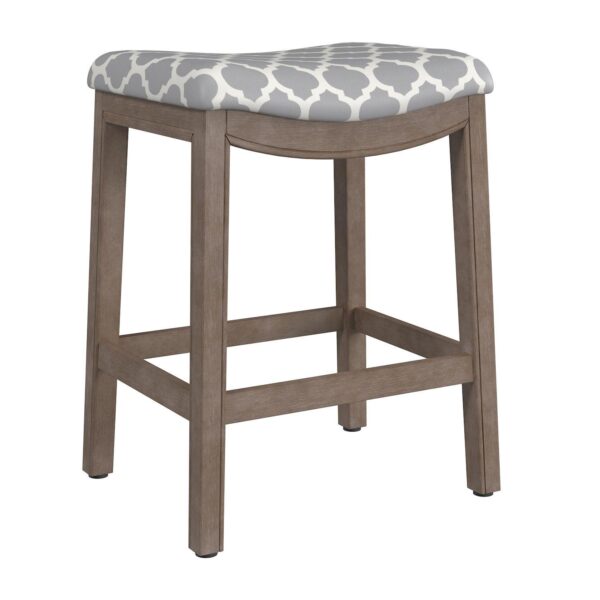 Hillsdale Furniture Sorella Backless Saddle Seat Counter Stool