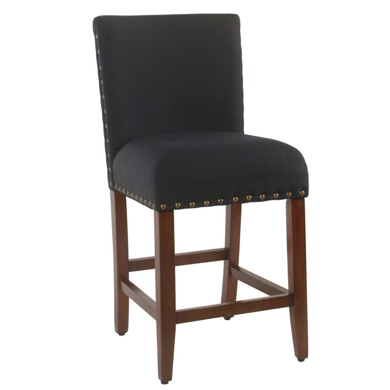 HomePop Blake Nailhead Counter Stool - Image 10