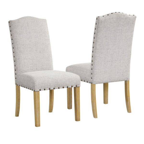 HomePop Curved Top Parson Dining Chair 2-Piece Set