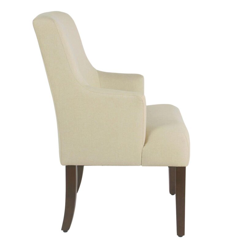 HomePop Meredith Stain Resistant Accent Chair - Image 4