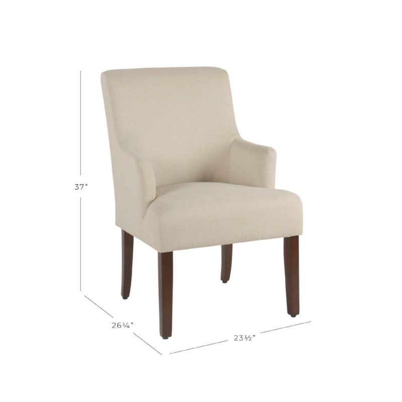 HomePop Meredith Stain Resistant Accent Chair - Image 5