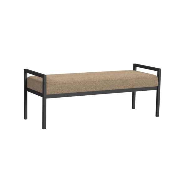 HomePop Modern Boucle Bench