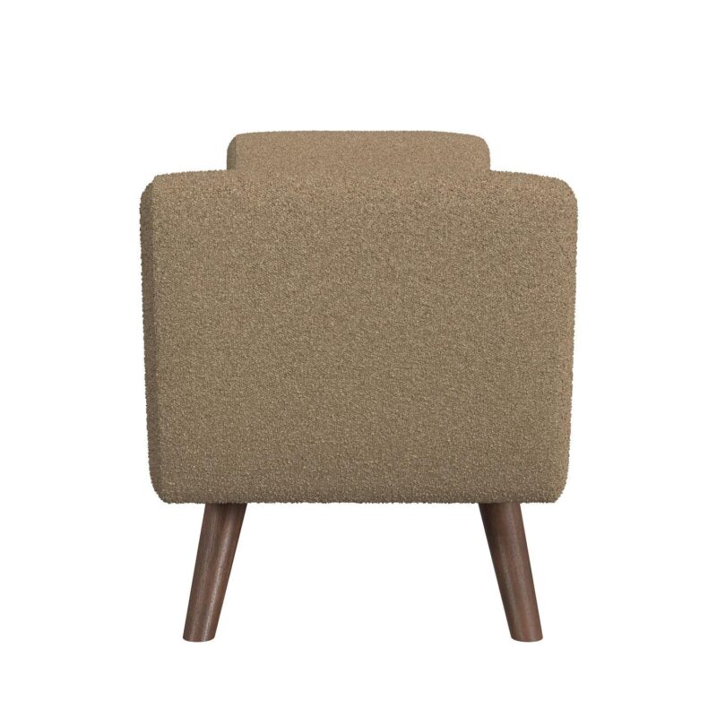 HomePop Modern Brown Storage Bench - Image 8