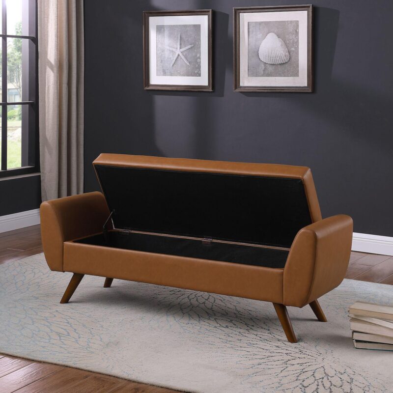 HomePop Modern Storage Bench - Image 2