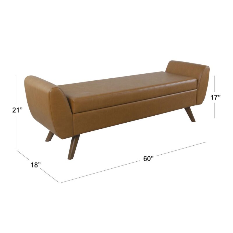 HomePop Modern Storage Bench - Image 10