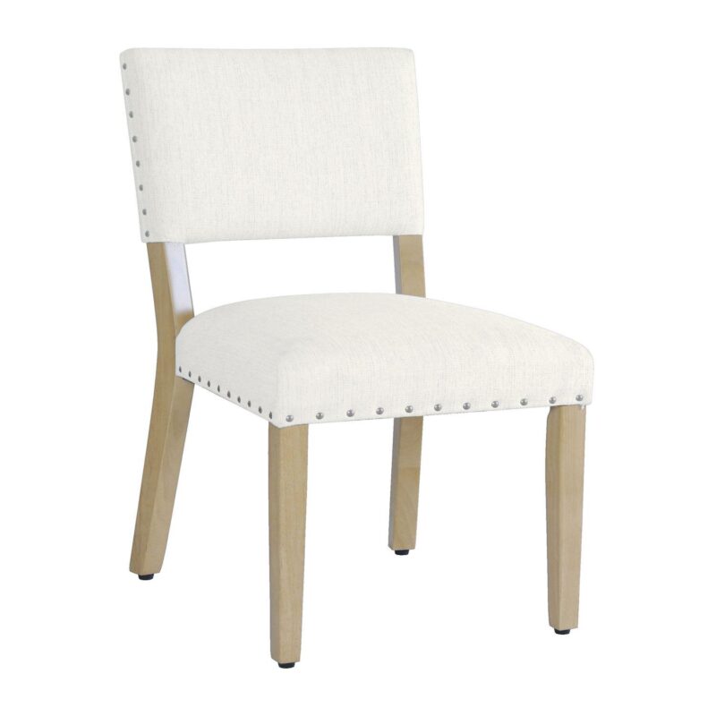 HomePop Nailhead Trim Dining Chair 2-piece Set - Image 10