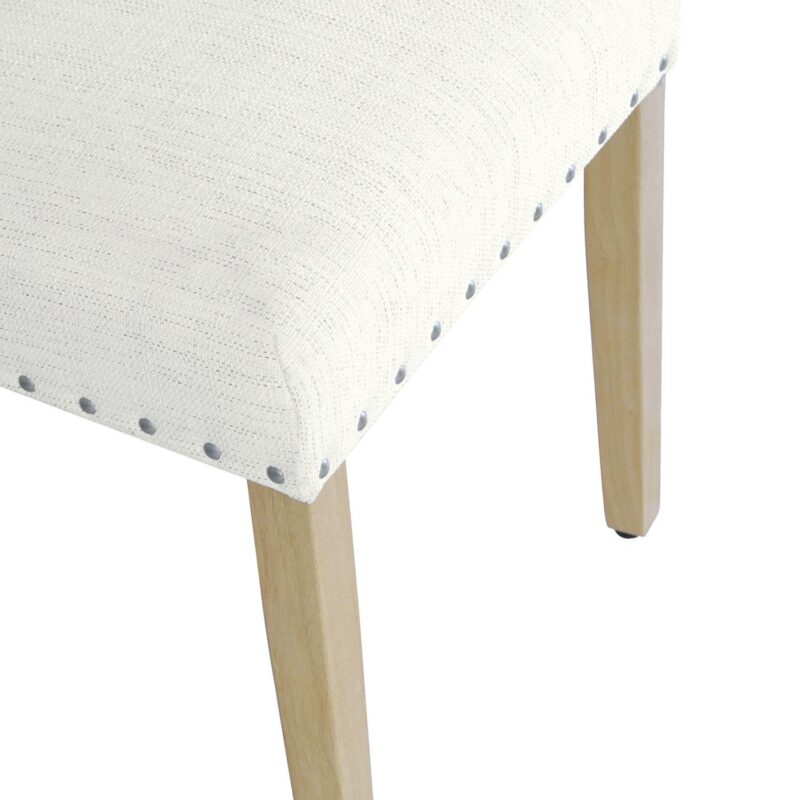 HomePop Nailhead Trim Dining Chair 2-piece Set - Image 6