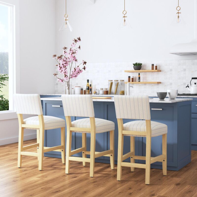 HomePop Open Back Counter Stool - Image 2