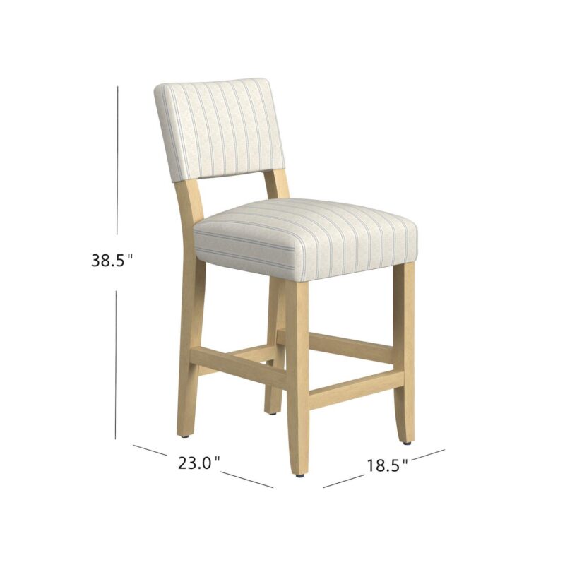 HomePop Open Back Counter Stool - Image 7