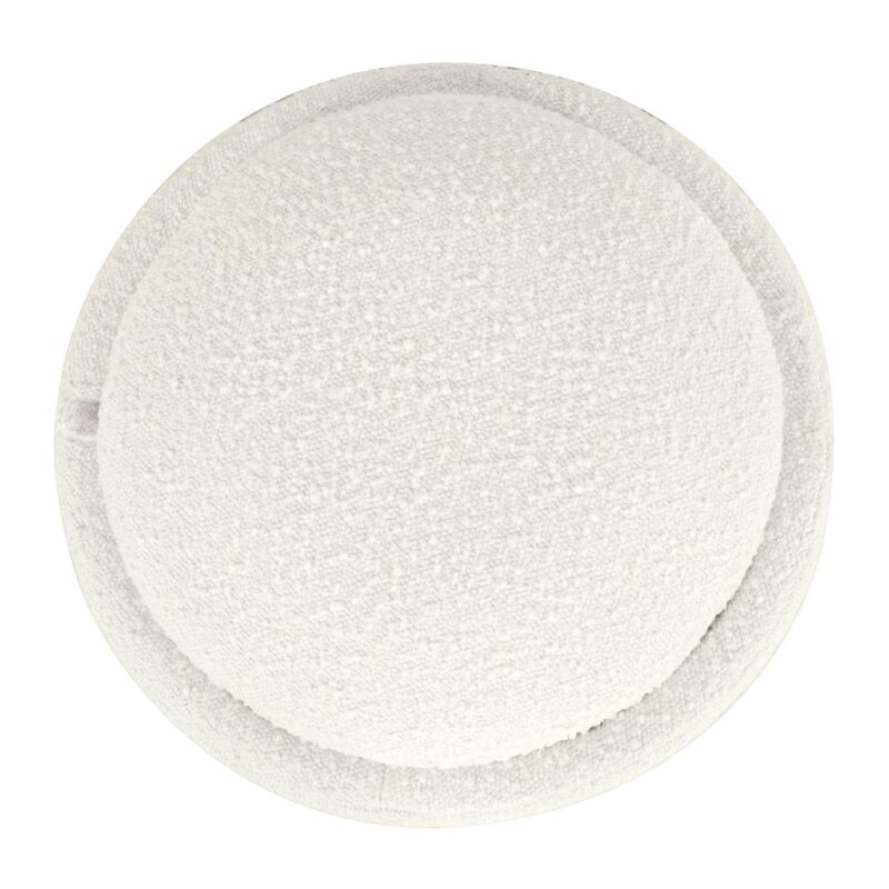 HomePop Round Storage Ottoman - Image 6