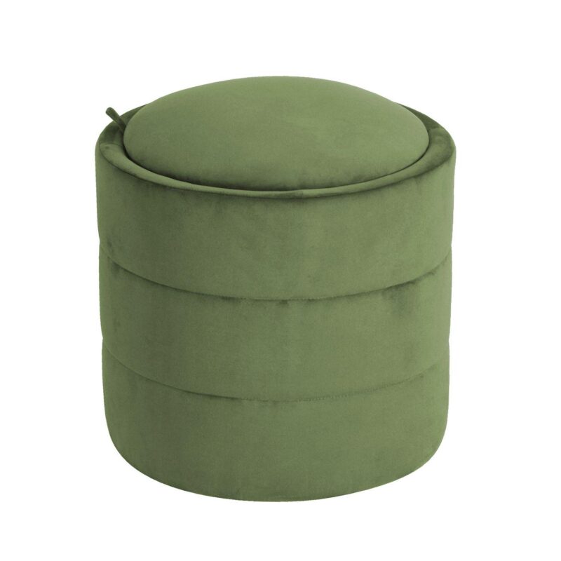 HomePop Round Storage Ottoman - Image 12