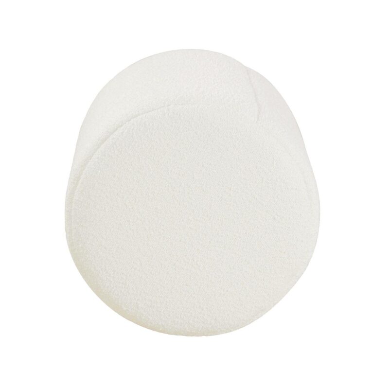HomePop Upholstered Round Ottoman - Image 4
