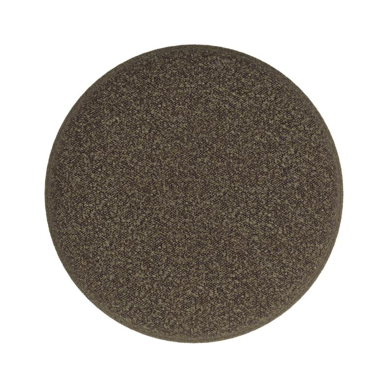 HomePop Upholstered Round Ottoman - Image 5
