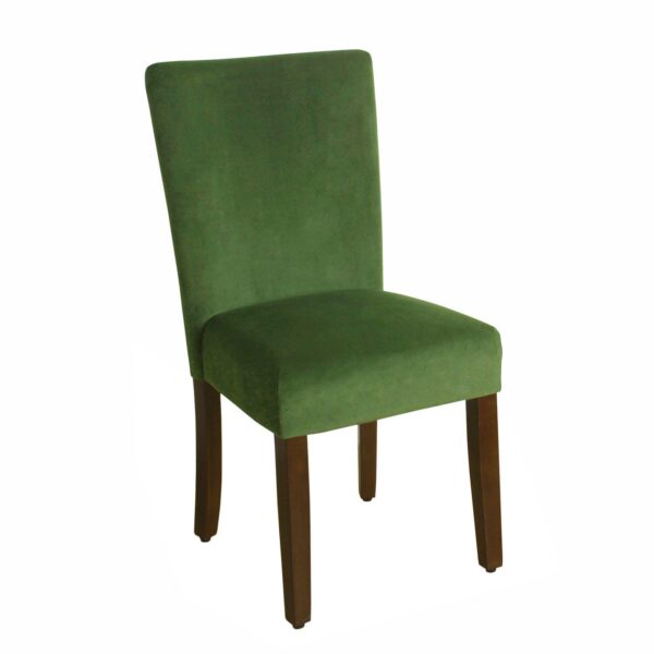 HomePop Velvet Parson Dining Chair 2-piece Set