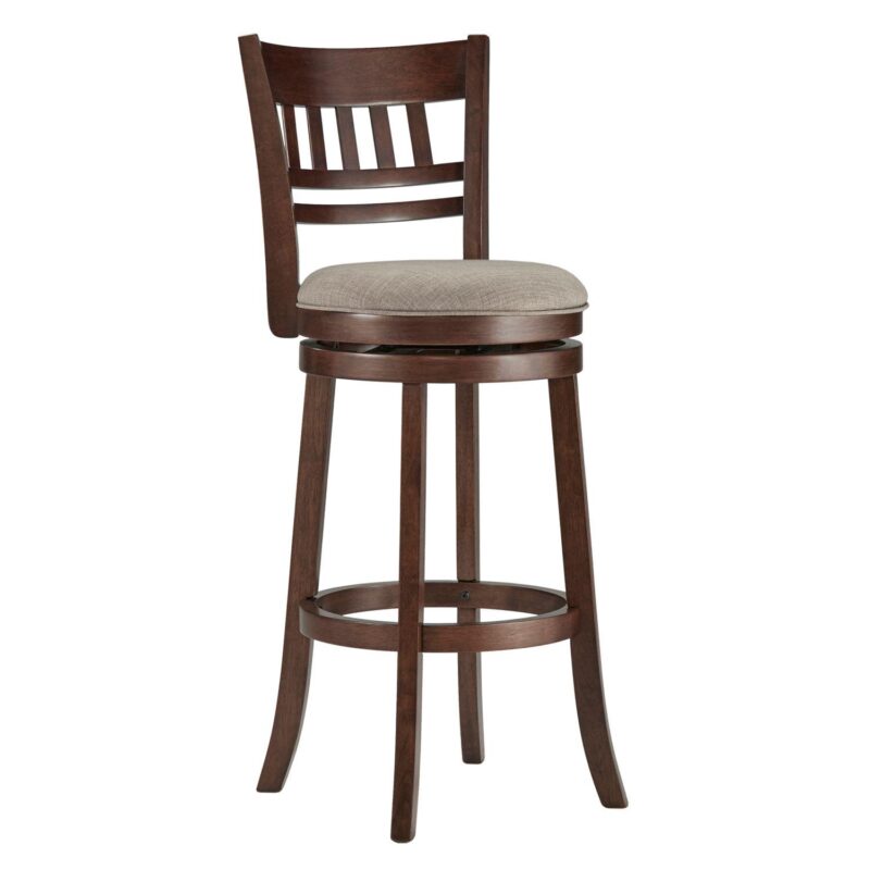 HomeVance Arago 24-in. Swivel Counter Stool - Image 4