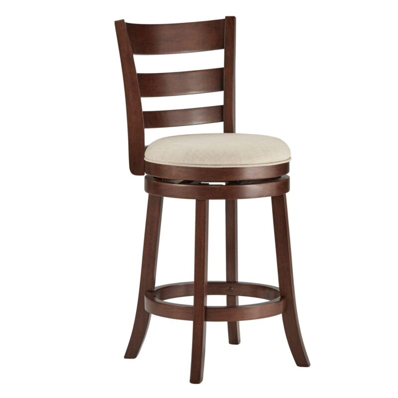 HomeVance Atalya 24-in. Swivel Counter Stool - Image 3