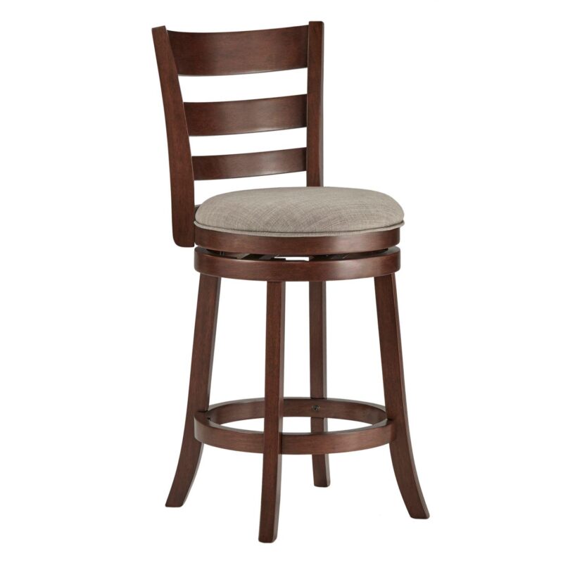 HomeVance Atalya 24-in. Swivel Counter Stool - Image 4