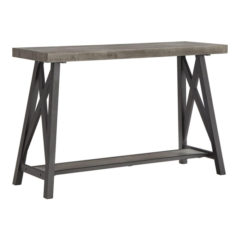 HomeVance Industrial Finish Sofa Table - Image 7