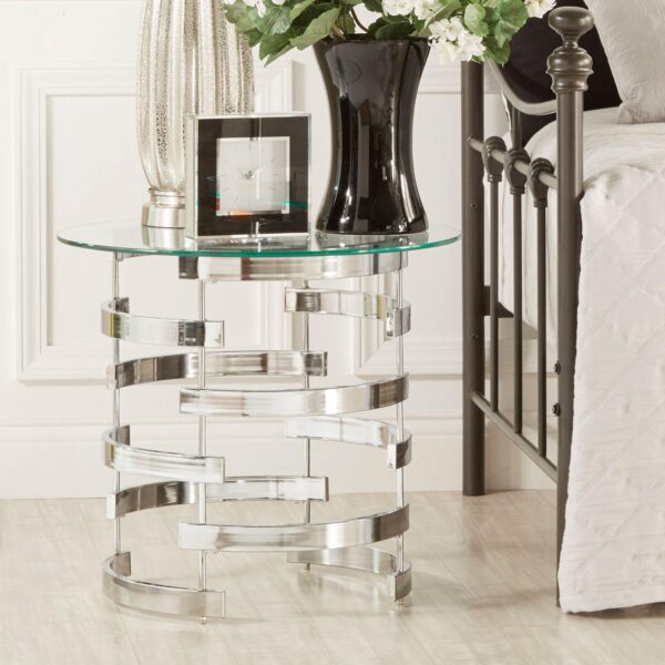 HomeVance Kaden Open Base End Table