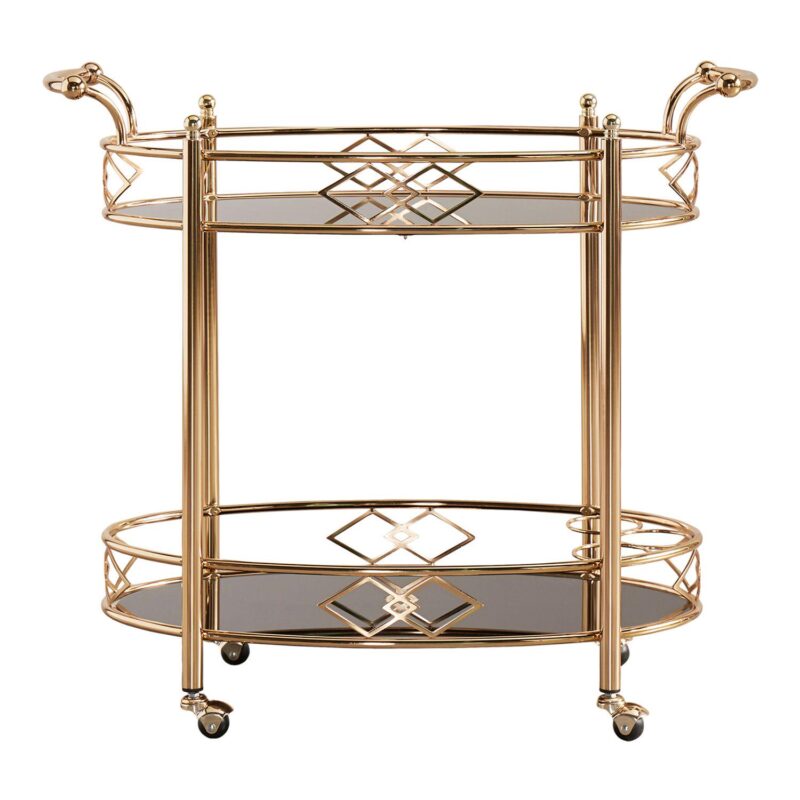 HomeVance Mattie Serving Bar Cart - Image 2
