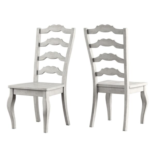 HomeVance Wood Ladderback Dining Chair 2-piece Set