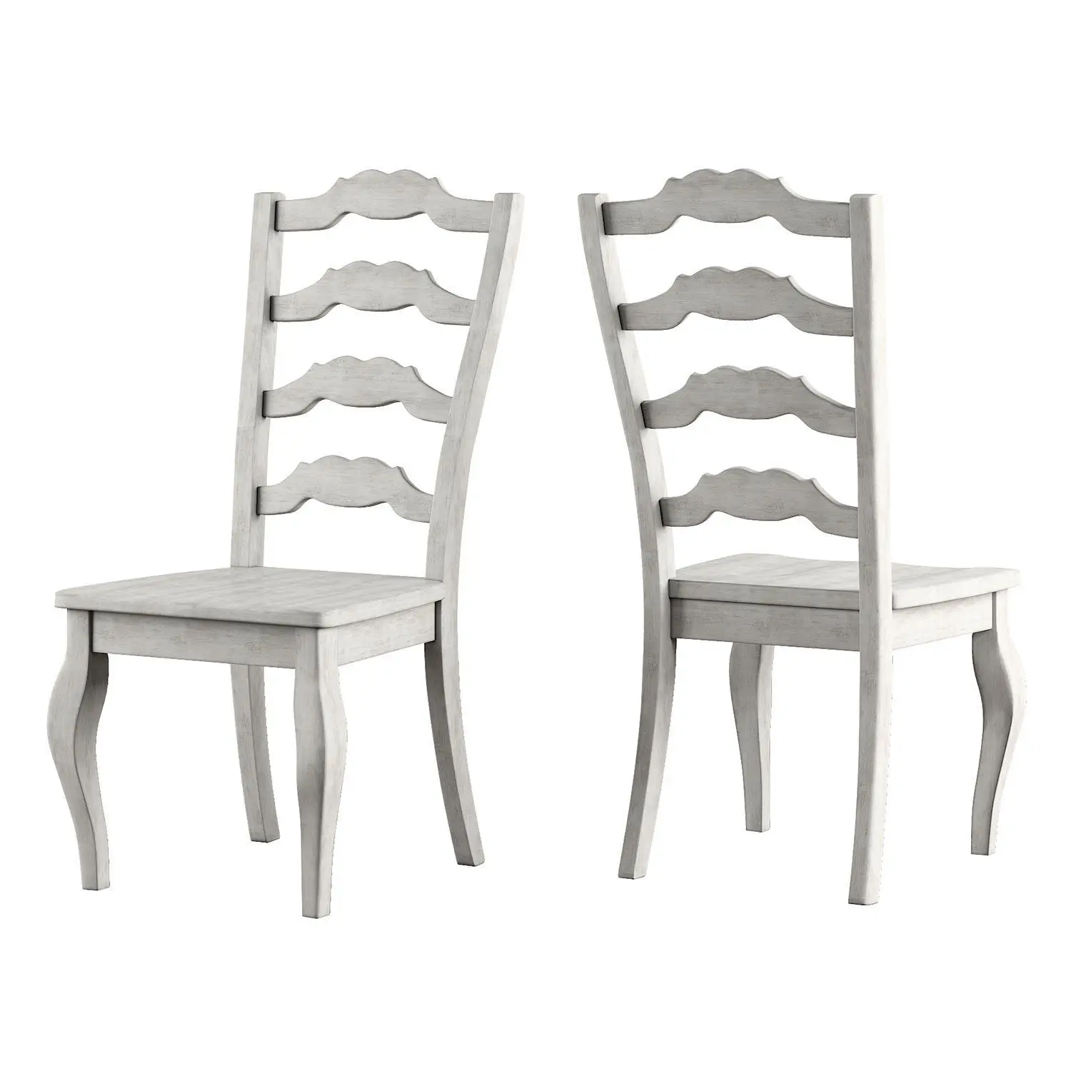 HomeVance Wood Ladderback Dining Chair 2-piece Set 1 HomeVance Wood Ladderback Dining Chair 2-piece Set