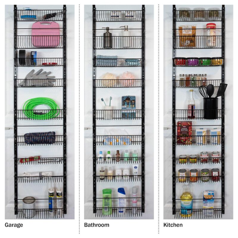 Home-Complete 9-Tier Over the Door Storage Organizer - Image 4