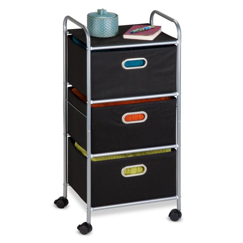 Honey-Can-Do 3 Drawer Storage Cart - Image 2
