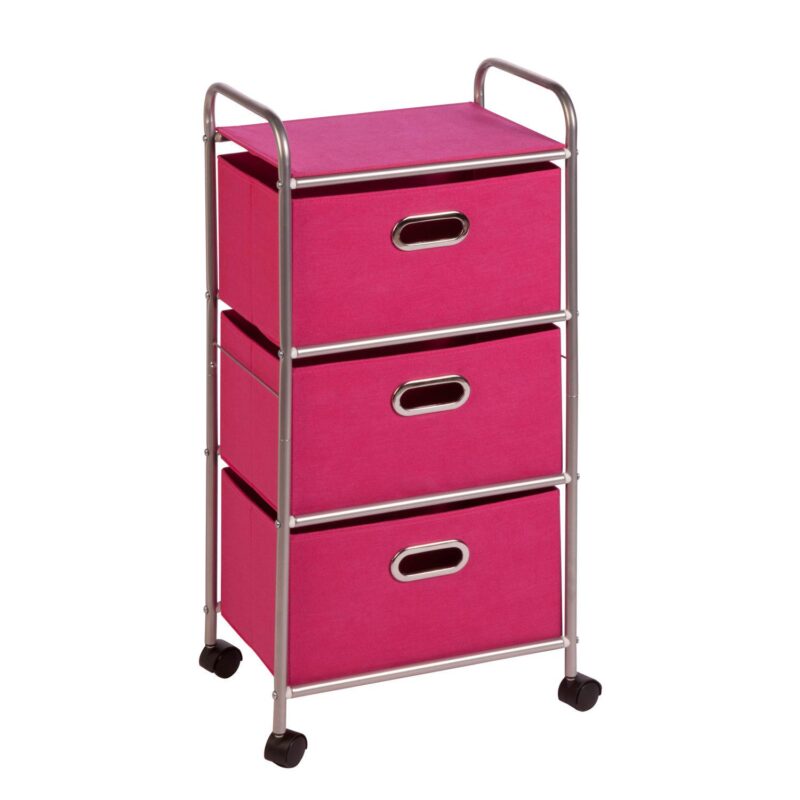 Honey-Can-Do 3 Drawer Storage Cart - Image 3