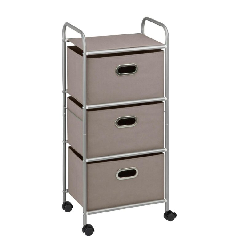 Honey-Can-Do 3 Drawer Storage Cart - Image 4