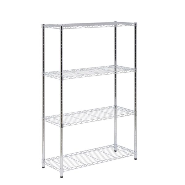 Honey-Can-Do 4-Shelf Heavy Duty Adjustable Shelving Unit