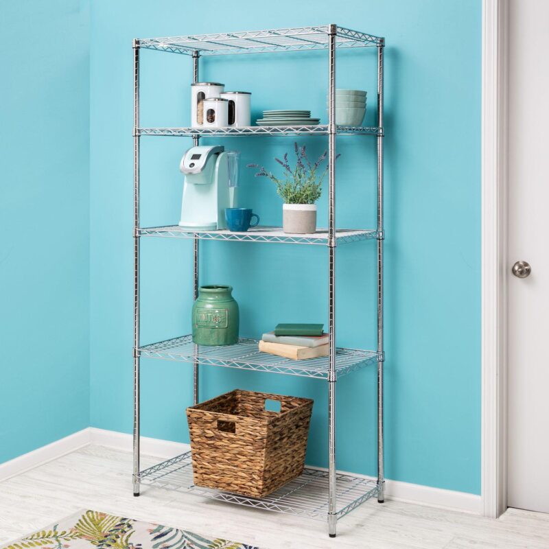 Honey-Can-Do 5-Shelf Adjustable Shelving Unit - Image 6