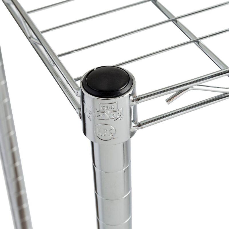 Honey-Can-Do Heavy Duty Rolling Adjustable Shelving Unit - Image 5