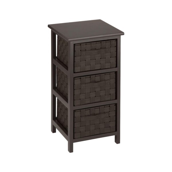 Honey-Can-Do Small Storage Woven End Table