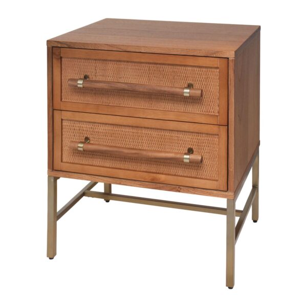 Hopper Studio Sophia Light Blonde 2-Drawer Nightstand