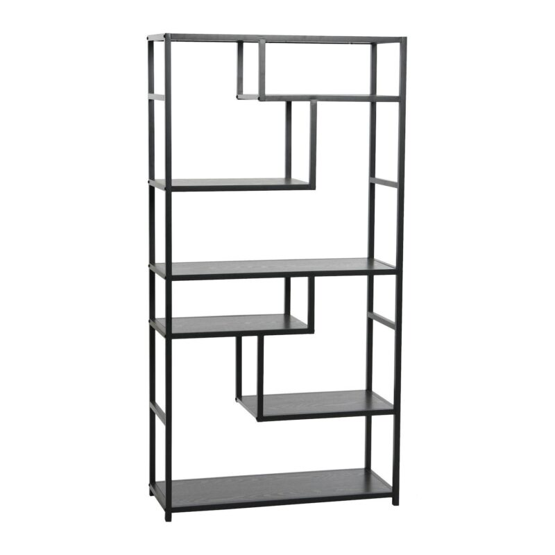 Household Essentials 6-Tier Asymmetrical Bookshelf - Image 9