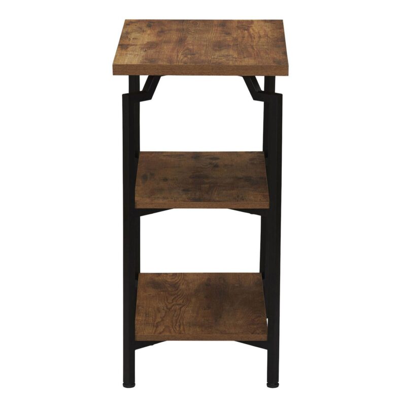 Household Essentials Mid-Century Modern 3-Tier Side Table - Image 4