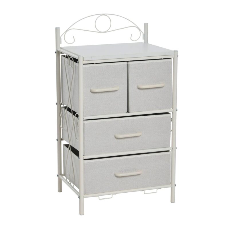 Household Essentials 4-Drawer Storage Cabinet - Image 8