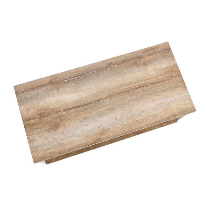 Household Essentials 2-Tier Rectangular Coffee Table - Image 4