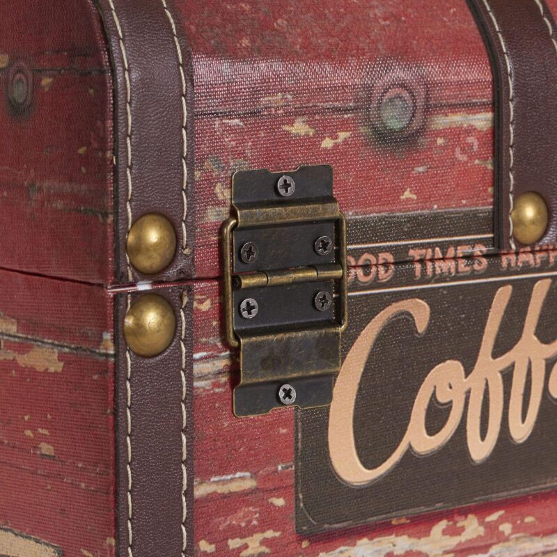 Household Essentials Coffee Shop Medium Trunk - Image 7