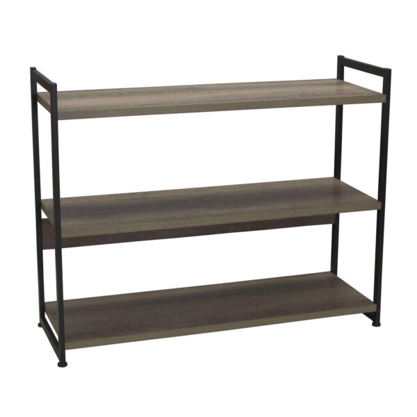 Household Essentials Ashwood 3-Tier Modular Bookshelf