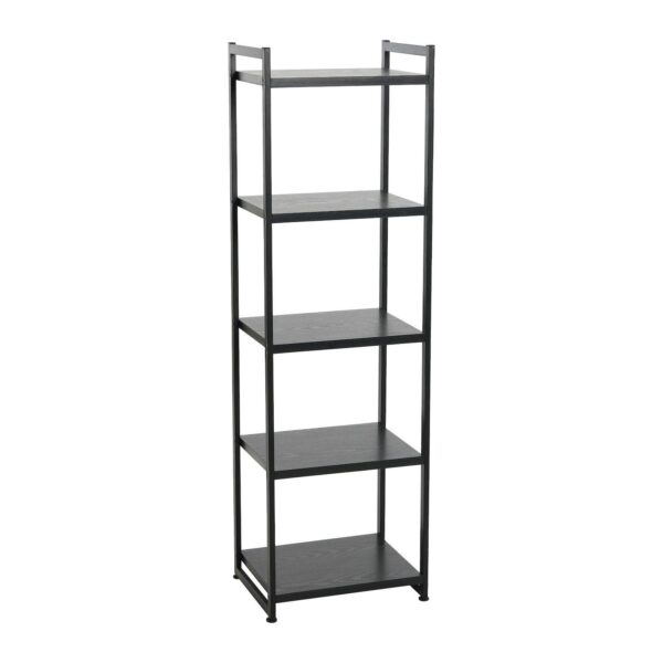 Household Essentials 5-Shelf Tower Bookcase Floor Decor