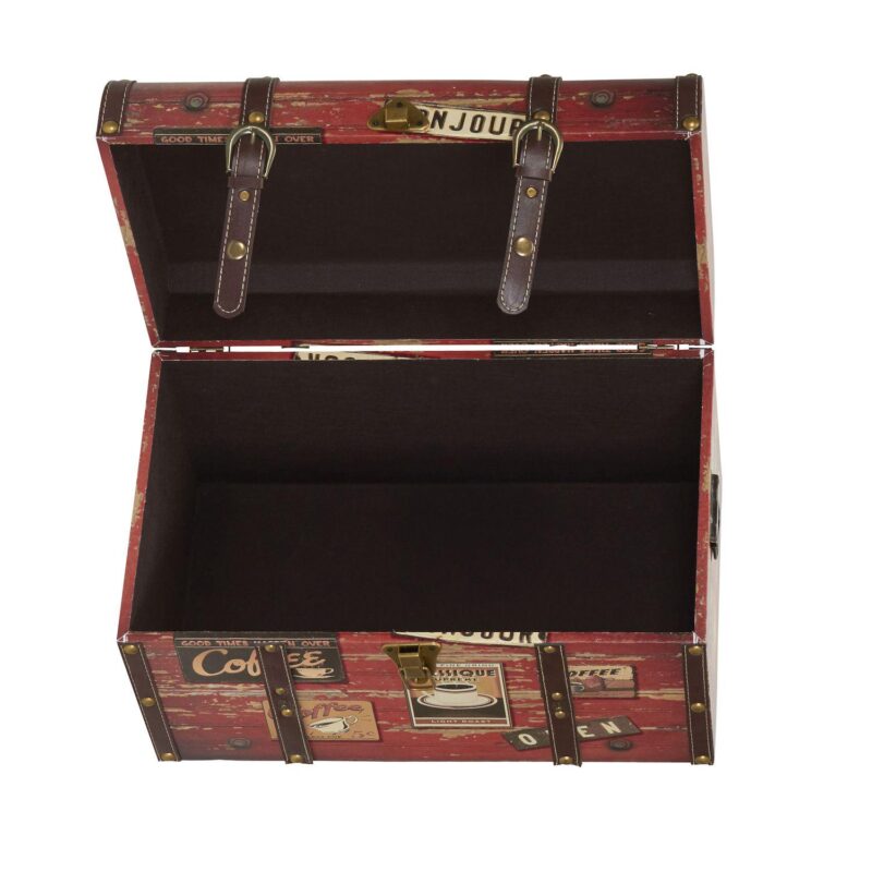 Household Essentials Coffee Shop Medium Trunk - Image 5