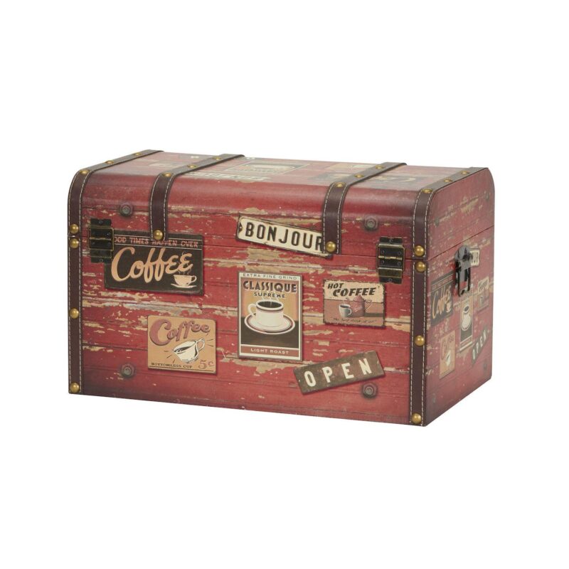 Household Essentials Coffee Shop Medium Trunk - Image 10