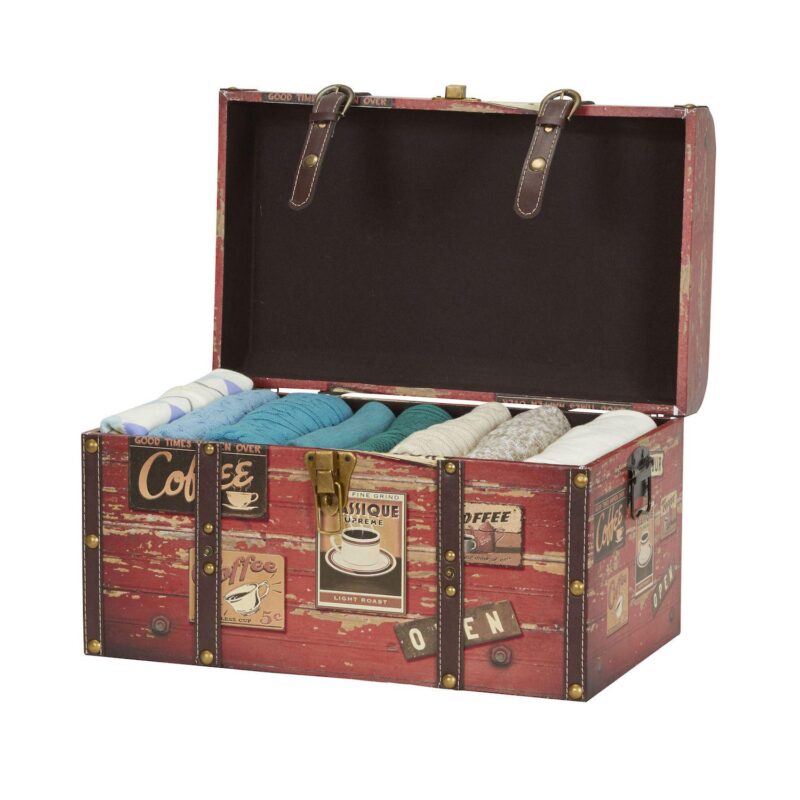 Household Essentials Coffee Shop Medium Trunk - Image 3
