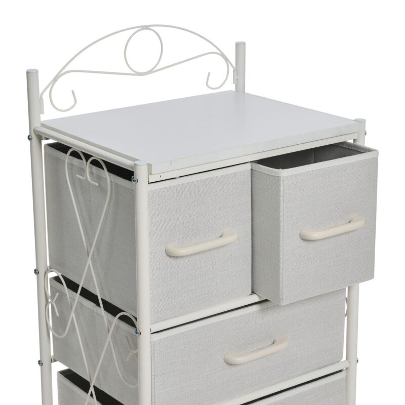 Household Essentials 4-Drawer Storage Cabinet - Image 5