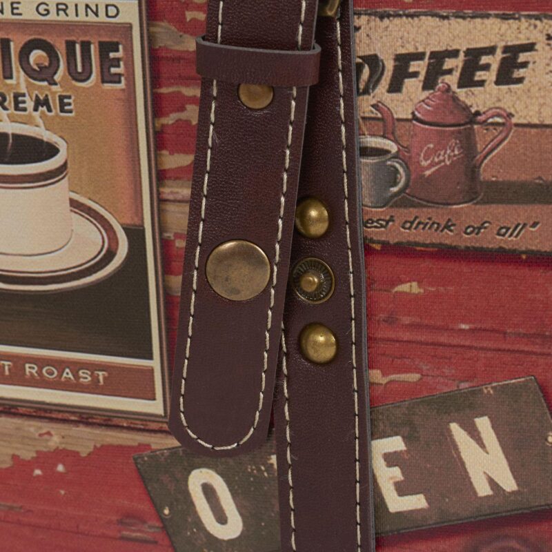 Household Essentials Coffee Shop Medium Trunk - Image 4