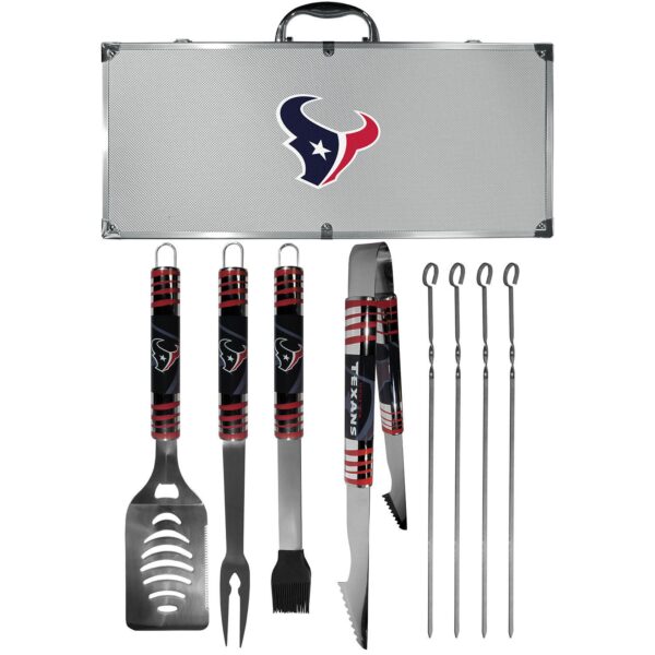 Houston Texans Tailgater 8-Piece BBQ Grill Set